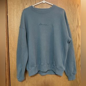 Abercrombie crewneck size s oversized